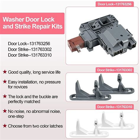 New 131763202 For Electrolux Frigidaire Washing Machine Door Lock Switch Ebay