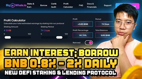 Bigwhale A Transparent Defi Staking Lending Protocol