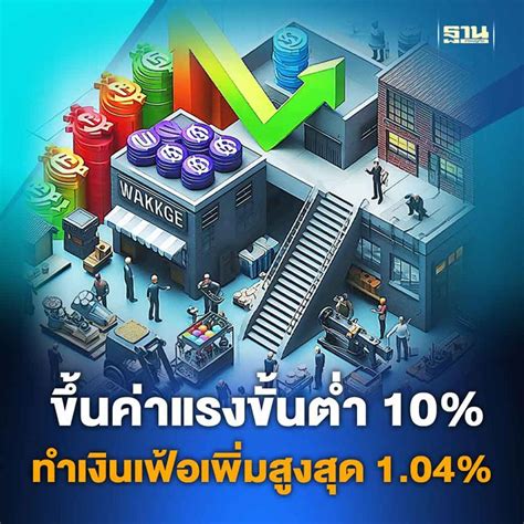 ฐานเศรษฐกิจthansettakij พาณิชย์ ประเมินขึ้นค่าแรงขั้นต่ำ 10 ทำเงิน