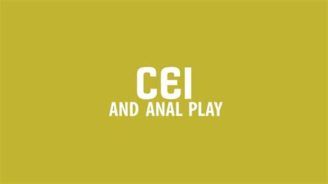 CEI AND ANAL PLAY Free Sex Video RedTube