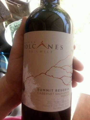 Bodega Volcanes Summit Reserva Cabernet Sauvignon Merlot Vivino Us