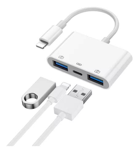 Adaptador Lightning A Usb Para Iphone Ipad En Cuotas Sin Inter S