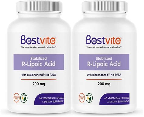 Bestvite R Lipoic Acid Mg Stabilized With Bio Enhanced Na Rla