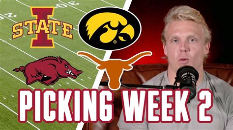 Picking College Football Week Games Big Sec Iowa Vs Iowa State