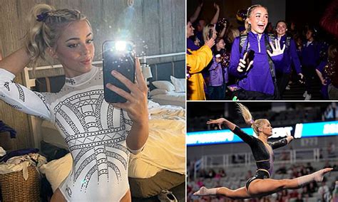 Olivia Dunne Shares Selfie In All White Leotard Before Ncaa Gymnastics National Championship In