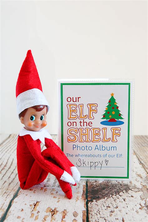 DIY Elf On The Shelf Photo Album - Eighteen25