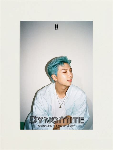 BTS RM NAMJOON DYNAMITE Photographic Print For Sale By Lyshoseok