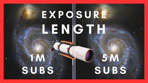 Long VS Short Exposures In Astrophotography Broadband At F 7 YouTube