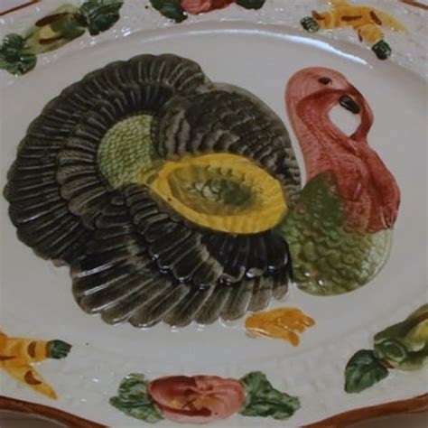 Turkey Platter Etsy