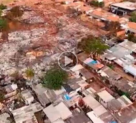 Imagens aéreas mostram dimensão do drama causado por incêndio no