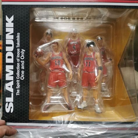 One And Only Slam Dunk Shohoku Starting Member Set Complete Figures