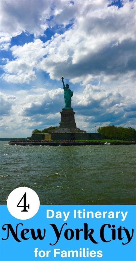 4 Day Nyc Itinerary Exploring New York City With Kids Carful Of