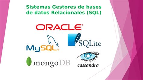 Calam O Gestores De Base De Datos