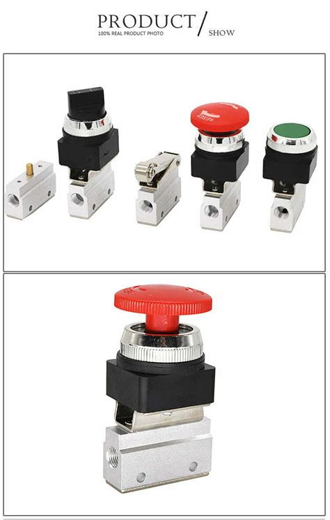 Pneumatic Mechanical Valve Mov Mov Mov Manual Valve Air Switch