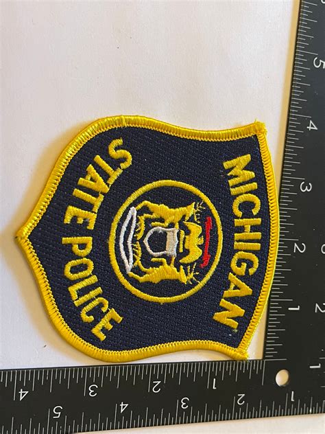 Michigan State Police Patch