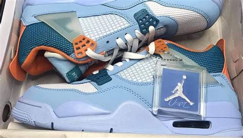 Une Union La X Air Jordan 4 Inédite Fait Surface Le Site De La Sneaker