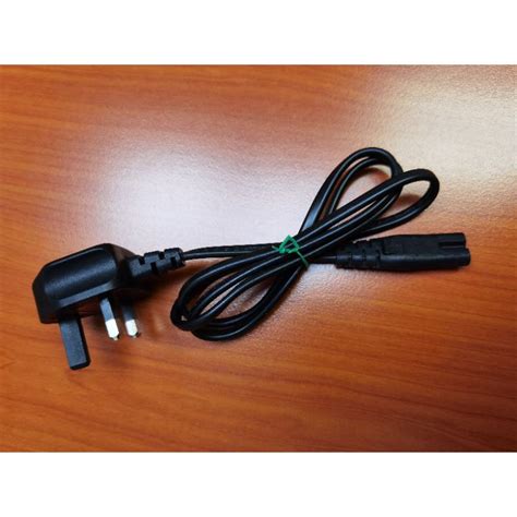 3 Pin Plug Ac Power Cord 1m Shopee Malaysia