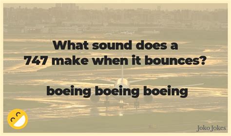 66 Boeing Jokes And Funny Puns Jokojokes