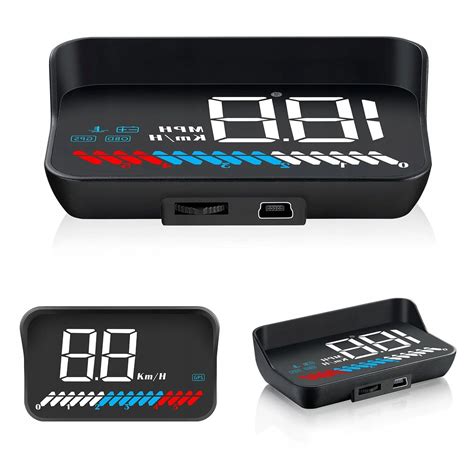 Wyświetlacz projektor Led LCD HUD OBD2 GPS USB M7