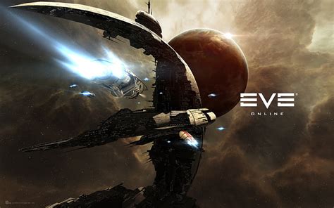 Eve Online Digital Wallpaper Eve Online Amarr Space Spaceship Hd