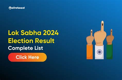 18th Lok Sabha General Election Results 2024