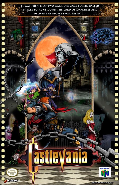 Castlevania 64 Poster Etsy