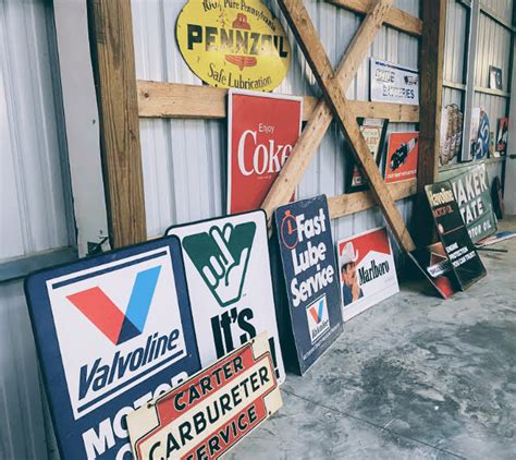 The Allure of Old Metal Signs: Nostalgia, Art, History, and Investment Value - Hayes Auction ...