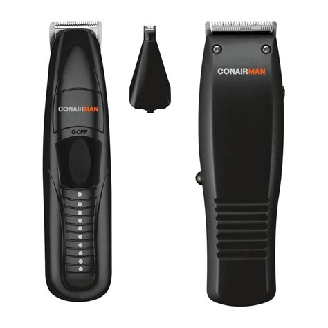 Pack Recortadora Conair Man Combo En Cabello Barba Y Bigote