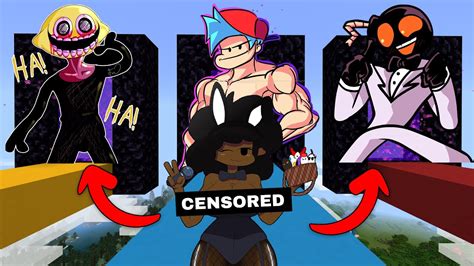 FNF Naked Carol DO NOT CHOOSE THE WRONG PORTAL Lemon Demon Or
