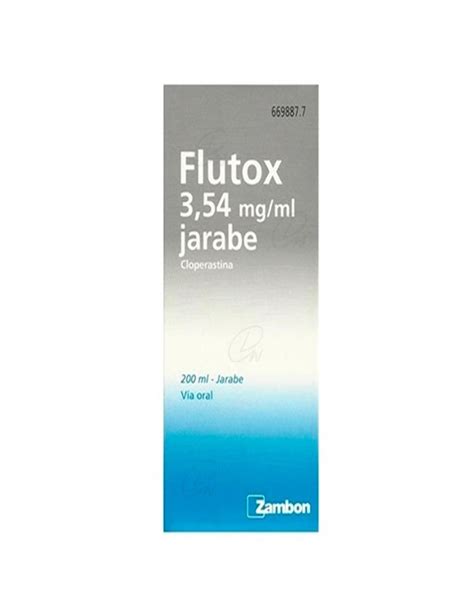 Flutox Mg Ml Jarabe Frasco De Ml