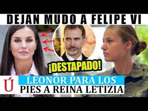 MAMÁ PARA YA Letizia HUMILLA a Leonor y filtran lo peor tras