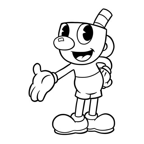 How To Draw Mugman From Cuphead A Guide For Beginners