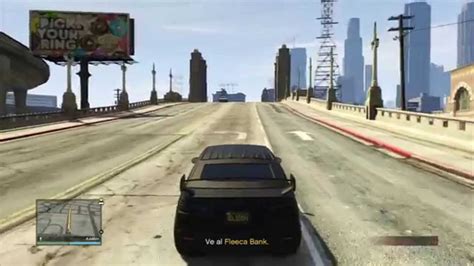 Gta V Online Ps Atraco Al Banco Fleeca Youtube