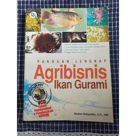 Jual Buku Panduan Lengkap Agribisnis Ikan Gurame Shopee Indonesia