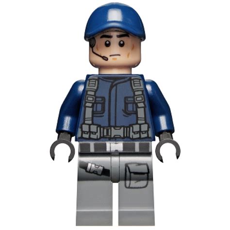 Acu Trooper Lego® Jurassic World™️ Minifigure Bricks And Minifigs Eugene