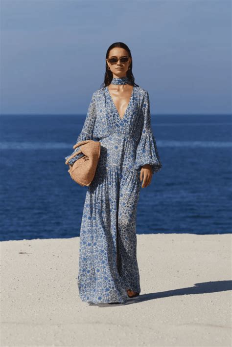 Alicia Maxi Dress Blue Divine