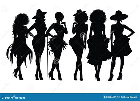 Drag queen silhouette stock illustration. Illustration of homosexual - 305261992