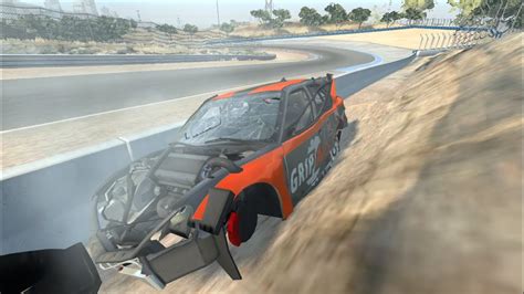 BeamNG Drive CARRO DE TRACK DAY RACE NA PISTA DE ARRANCADA YouTube