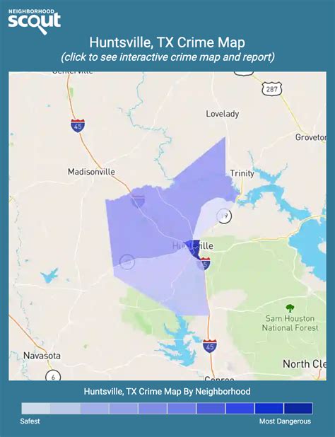 Huntsville, TX Crime Rates and Statistics - NeighborhoodScout
