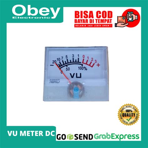 vu meter dc vu meter analog murah lazada indonesia