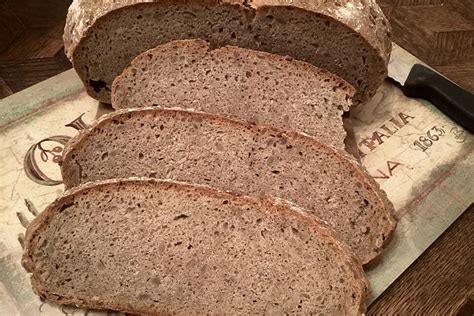 Roggen Mischbrot Mit Sauerteig Von Borsteline Chefkoch