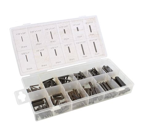 ABN Roll Pin Assortment Kit 245 Piece Set Walmart