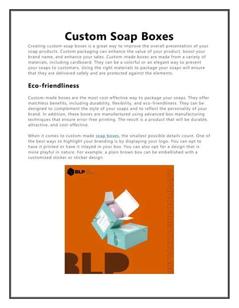 Ppt Custom Soap Boxes Powerpoint Presentation Free Download Id11786387