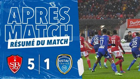 Brest Estac R Sum Du Match Vid O Dailymotion