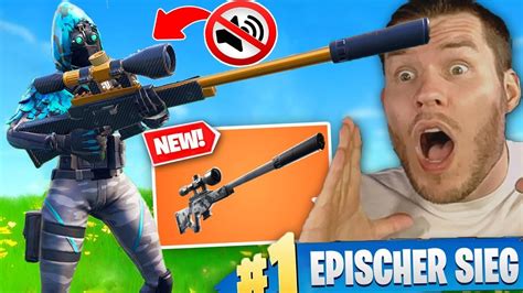 Das Neue Schallged Mpfte Scharfsch Tzengewehr In Fortnite Youtube