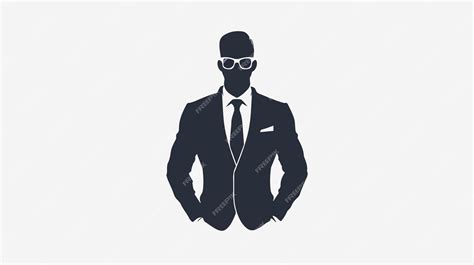 A Man Wearing Sunglasses And A Tie Is Wearing A Suit Premium Ai