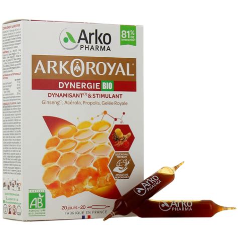 Arkoroyal Dynergie Bio Fortifiant Stimulant