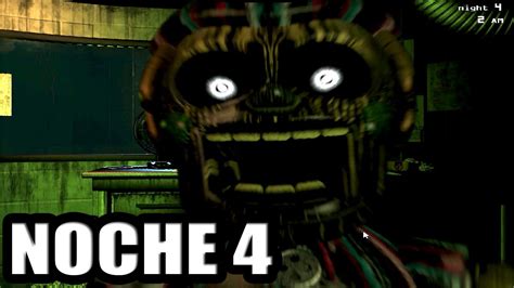 COMO PASAR LA NOCHE 4 Five Nights At Freddy S 3 YouTube