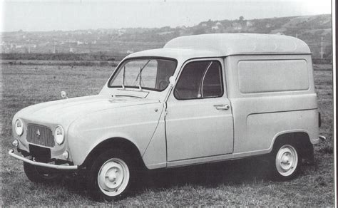 1962 Renault R4 Fourgonnette [r2102] In Le Soleil Des