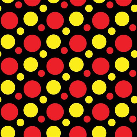 Polka Dot Seamless Pattern Design Vector Art At Vecteezy